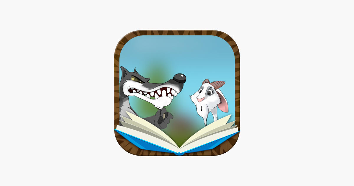 The wolf and the young goats on the app store