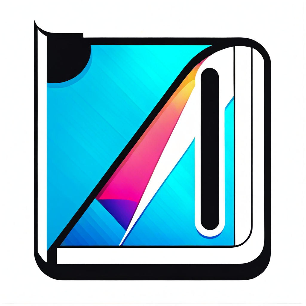 An app icon of a text editor app by mahmudul hasan