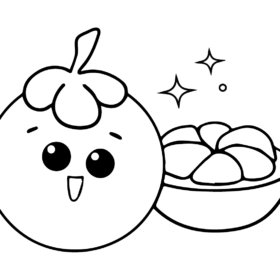 Fruits coloring pages printable for free download