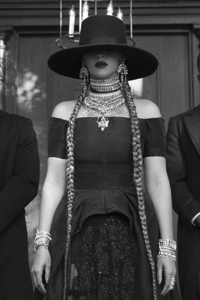 Download wallpaper beyonce knowles black dress digital hat gothic new singer beyonce album pop song new orleans rampb southern formation section girls in resolution x