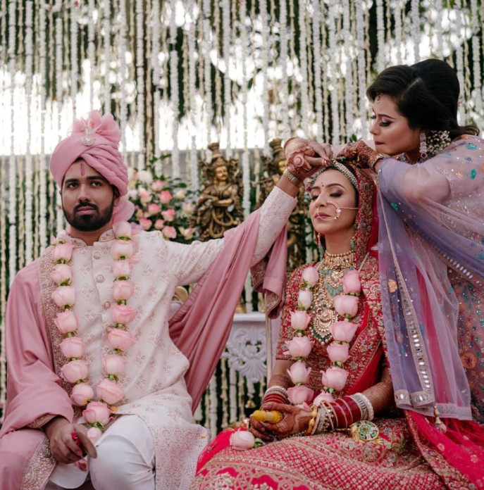 Bidya sinha mim shares her wedding photos undefined