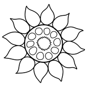 Sunflower coloring pages free coloring pages
