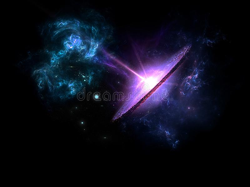 Planets and galaxy science fiction wallpaper beauty of deep space billions of galaxy in the universe cosmic art background ver stock photo
