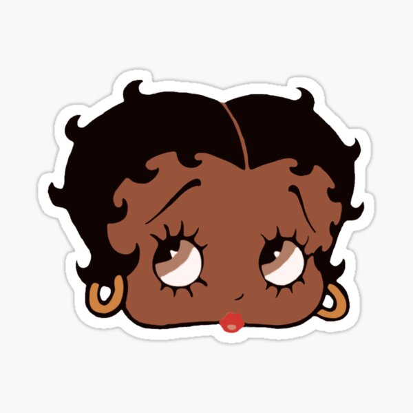 Betty boop sticker for sale by bcat