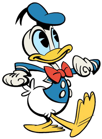 Donald duck disney heroes