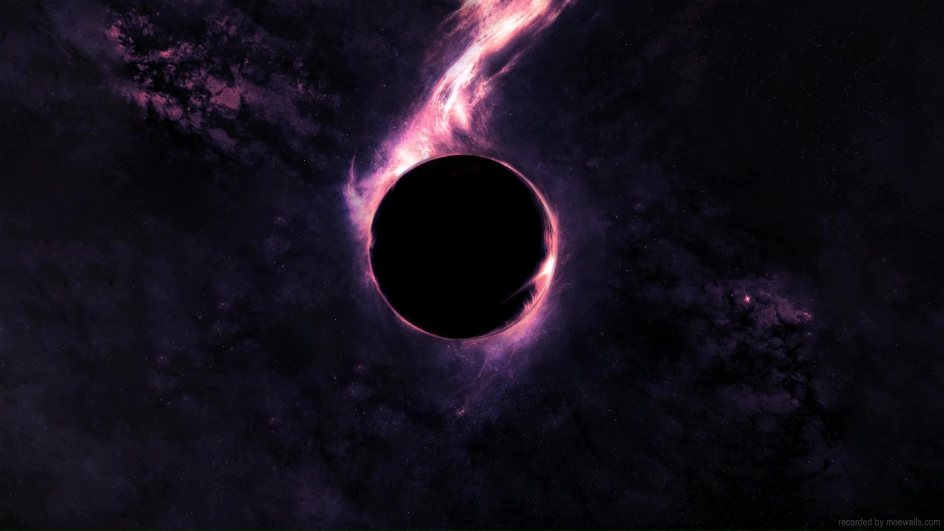 Black hole void live wallpaper