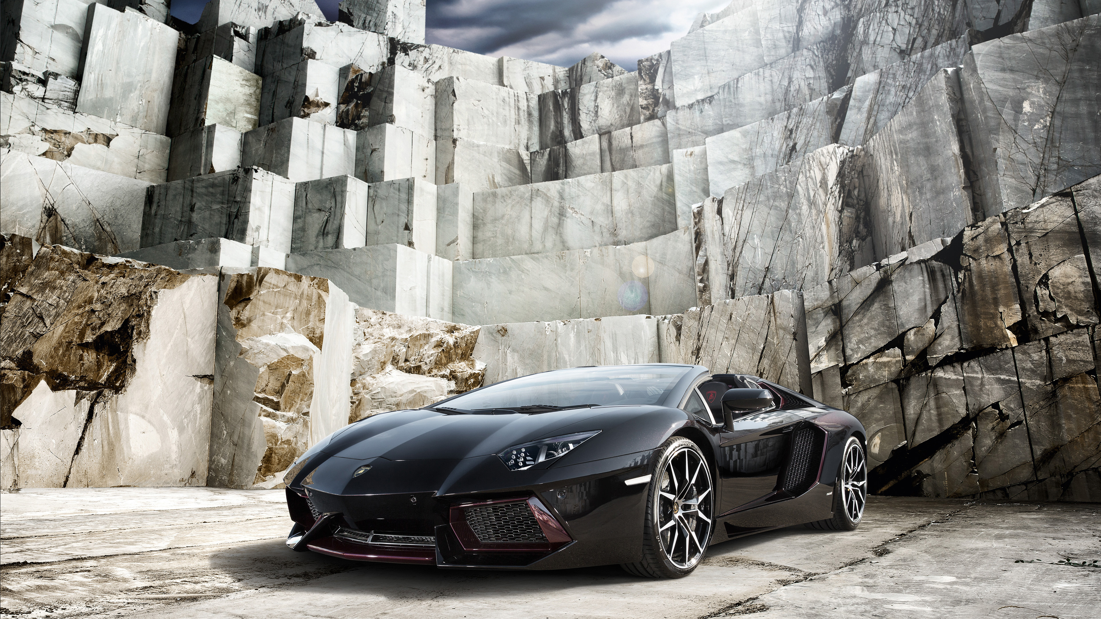 Black lamborghini aventador k hd cars k wallpapers images backgrounds photos and pictures
