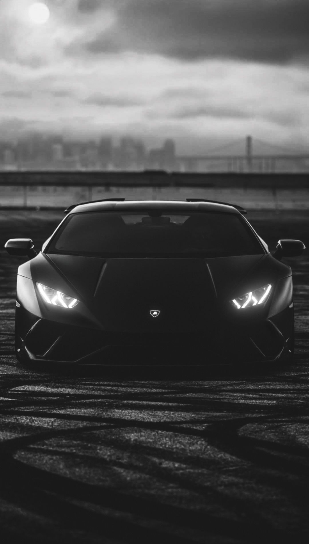 Lamborghini matte black wallpaper