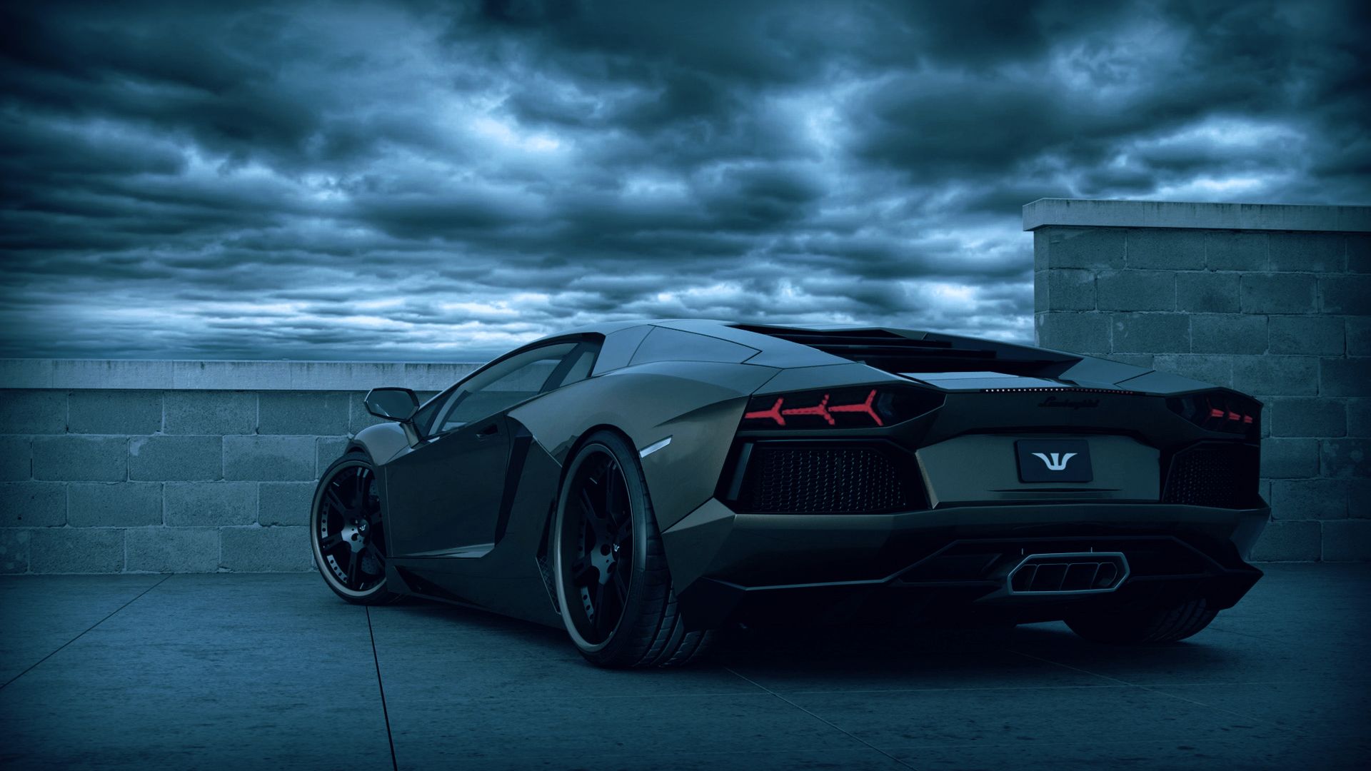 Lamborghini dark wallpapers hd