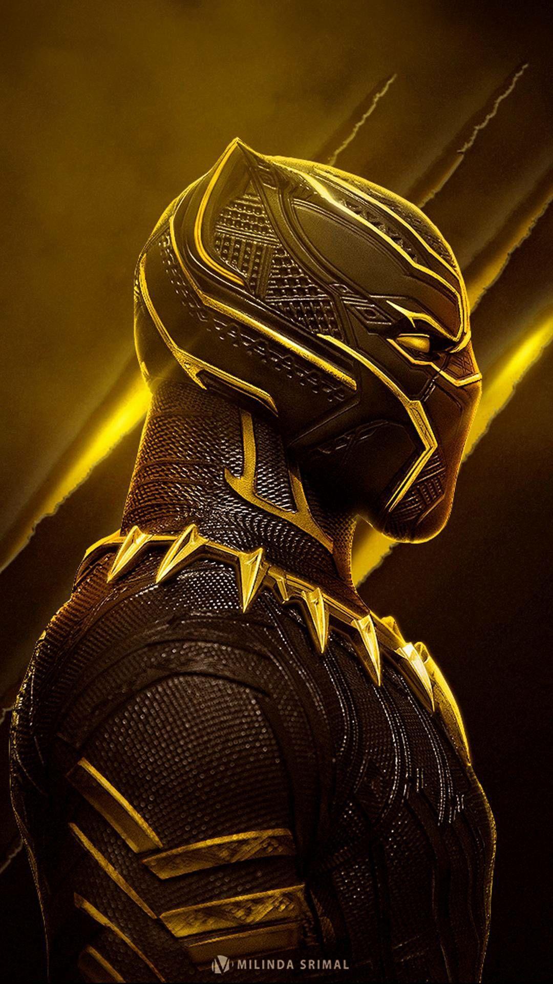 Golden black panther wallpapers