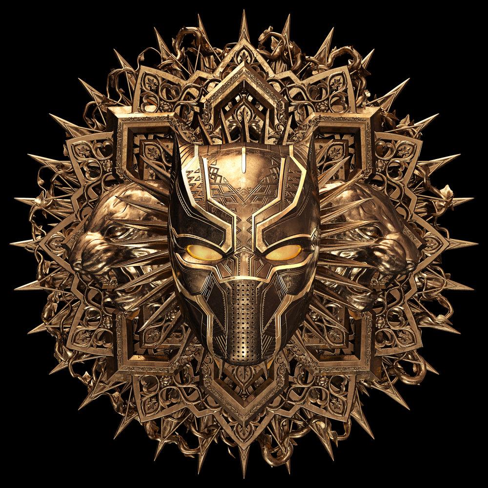 Black panther gold hd wallpapers