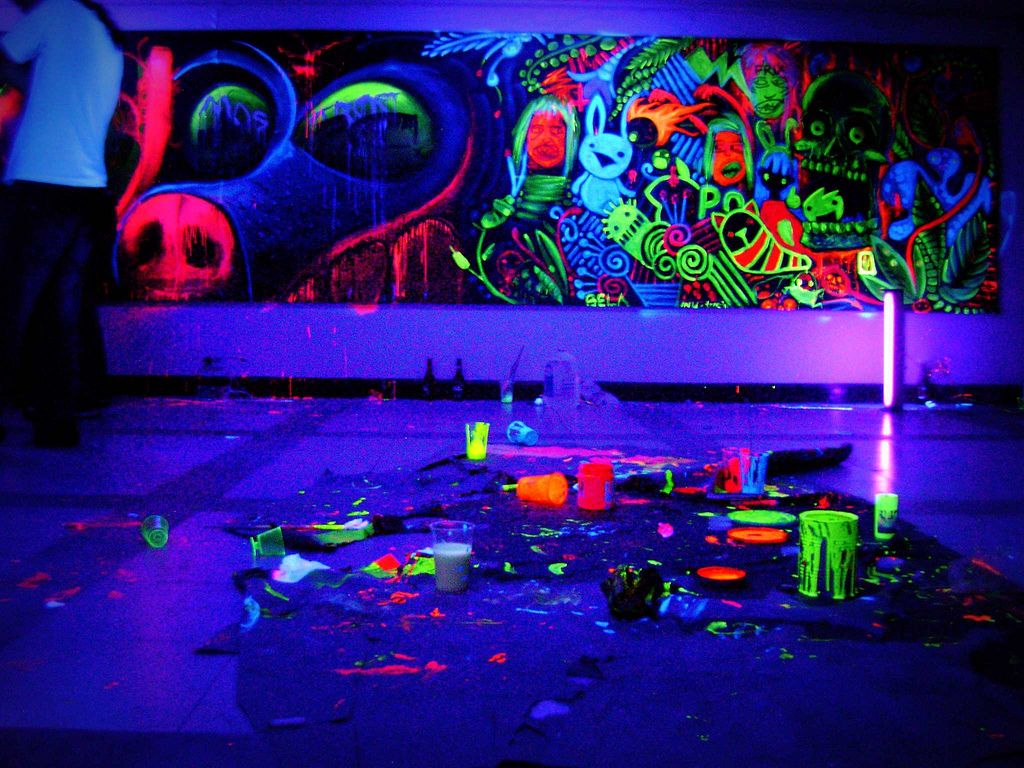Black light party wallpapers