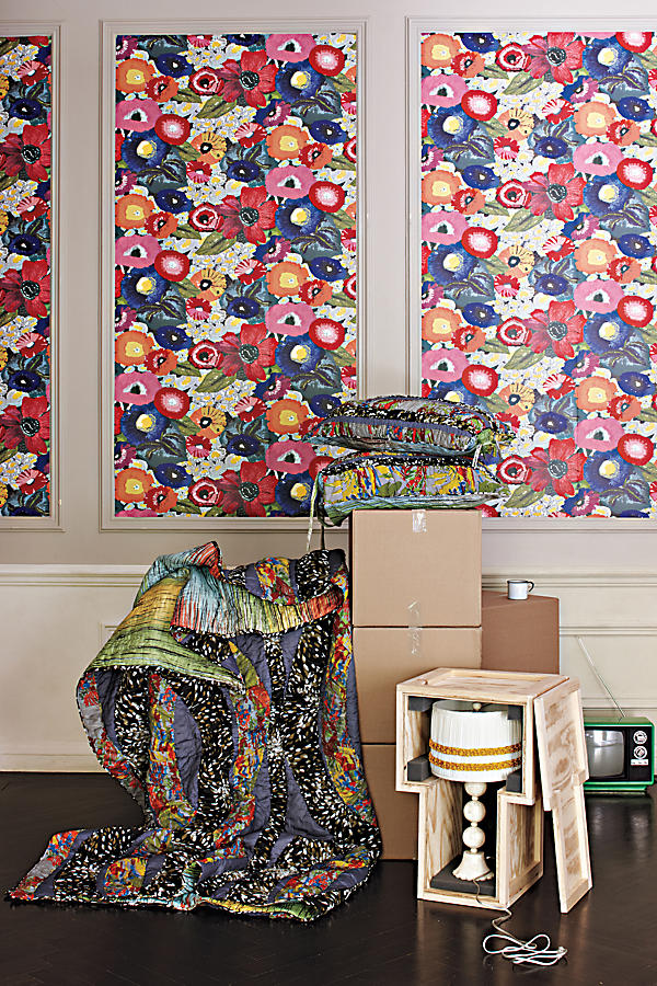 Bold wallpaper from anthropologie