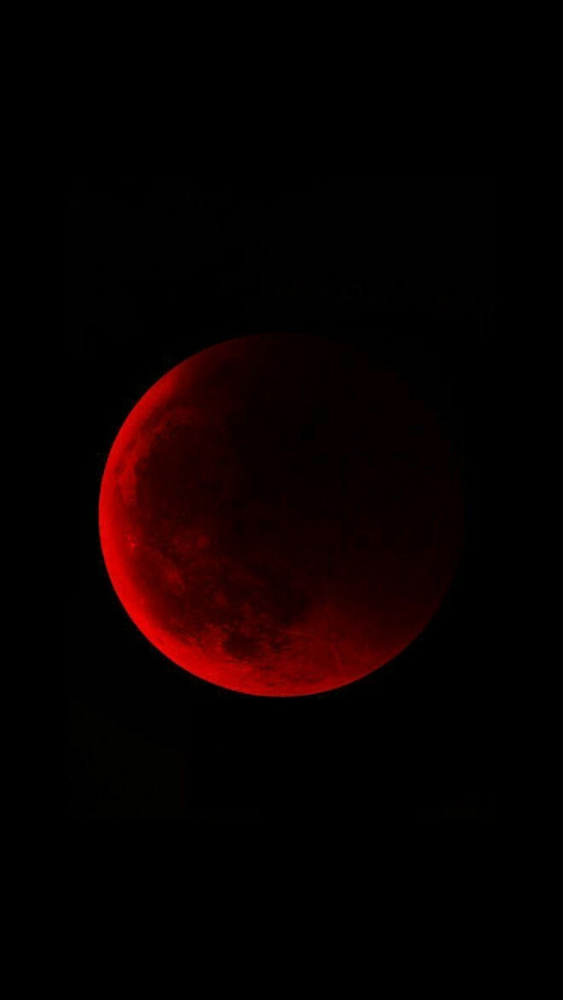 Red moon s on