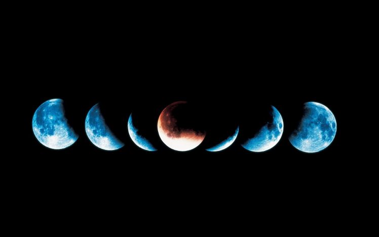 Moon moon phases blood moon wallpapers hd desktop and mobile backgrounds