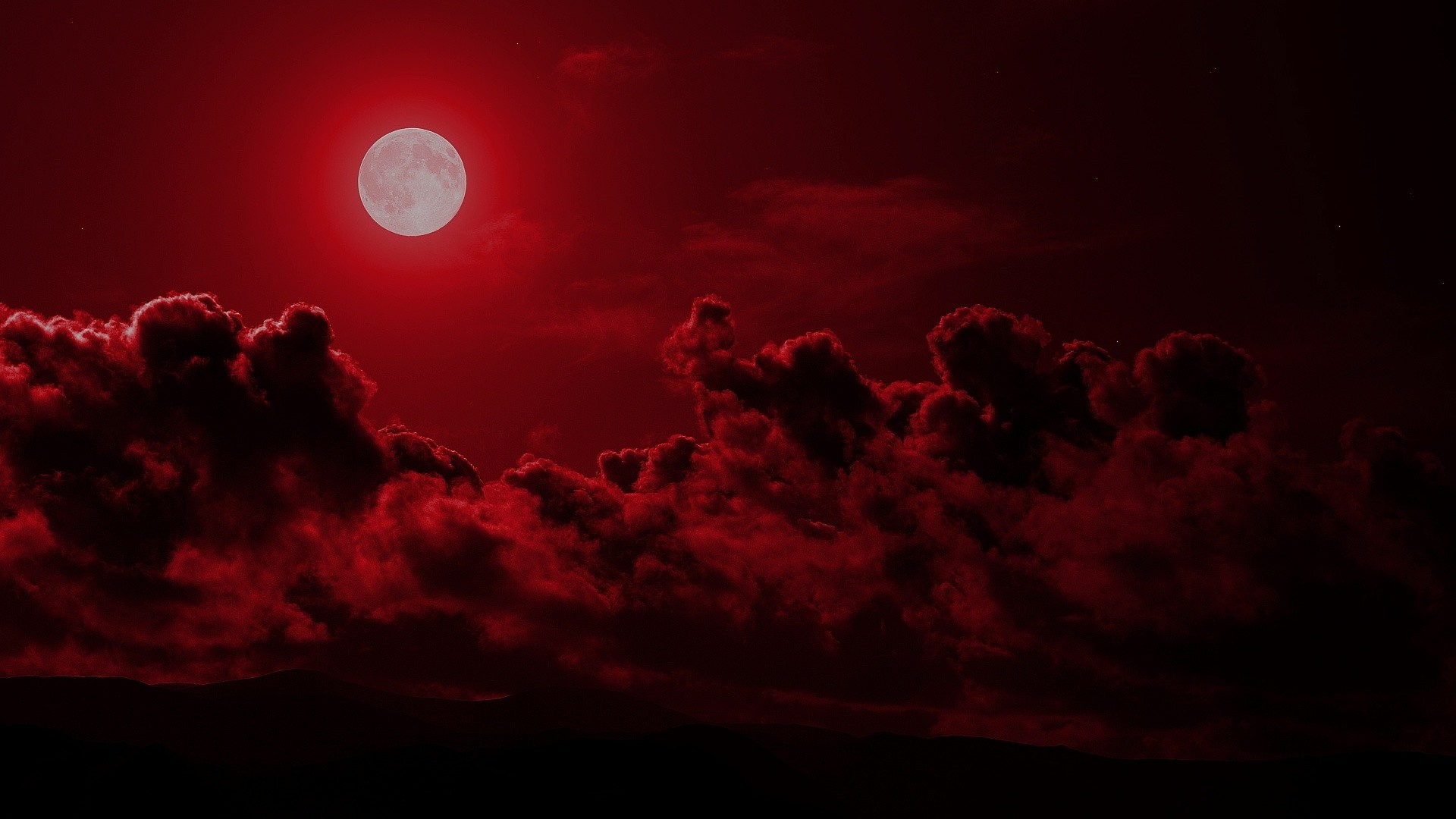 Red moon wallpaper pictures