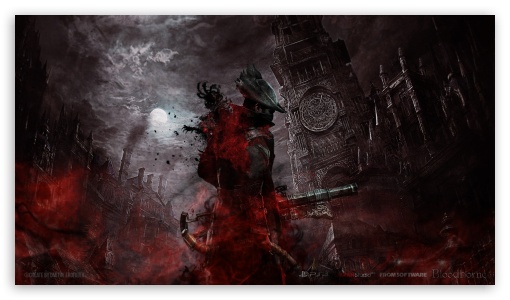 Bloodborne ultra hd desktop background wallpaper for k uhd tv tablet smartphone
