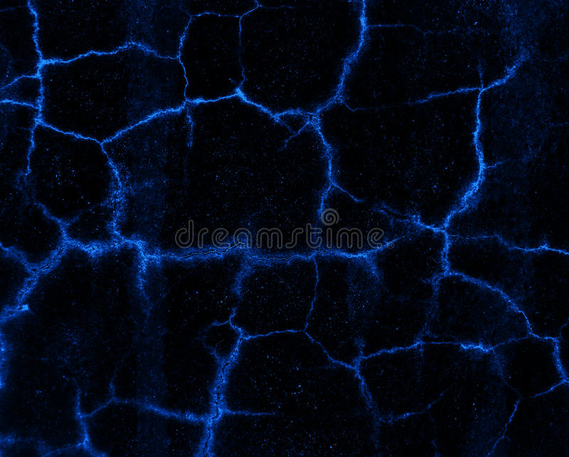 Blue crack ground mud textured stock image
