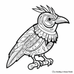 Blue jay coloring pages