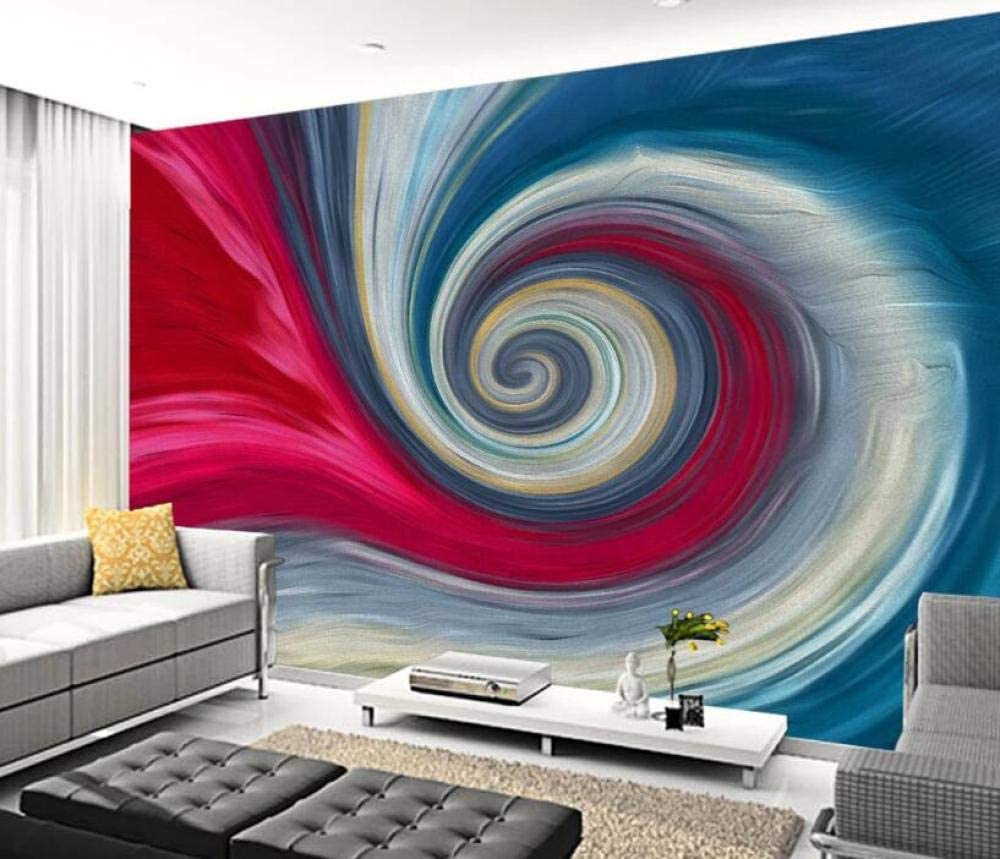 Wallpaper wall pictures abstract spiral body blue pink background wall painting d wall picture x cm diy tools
