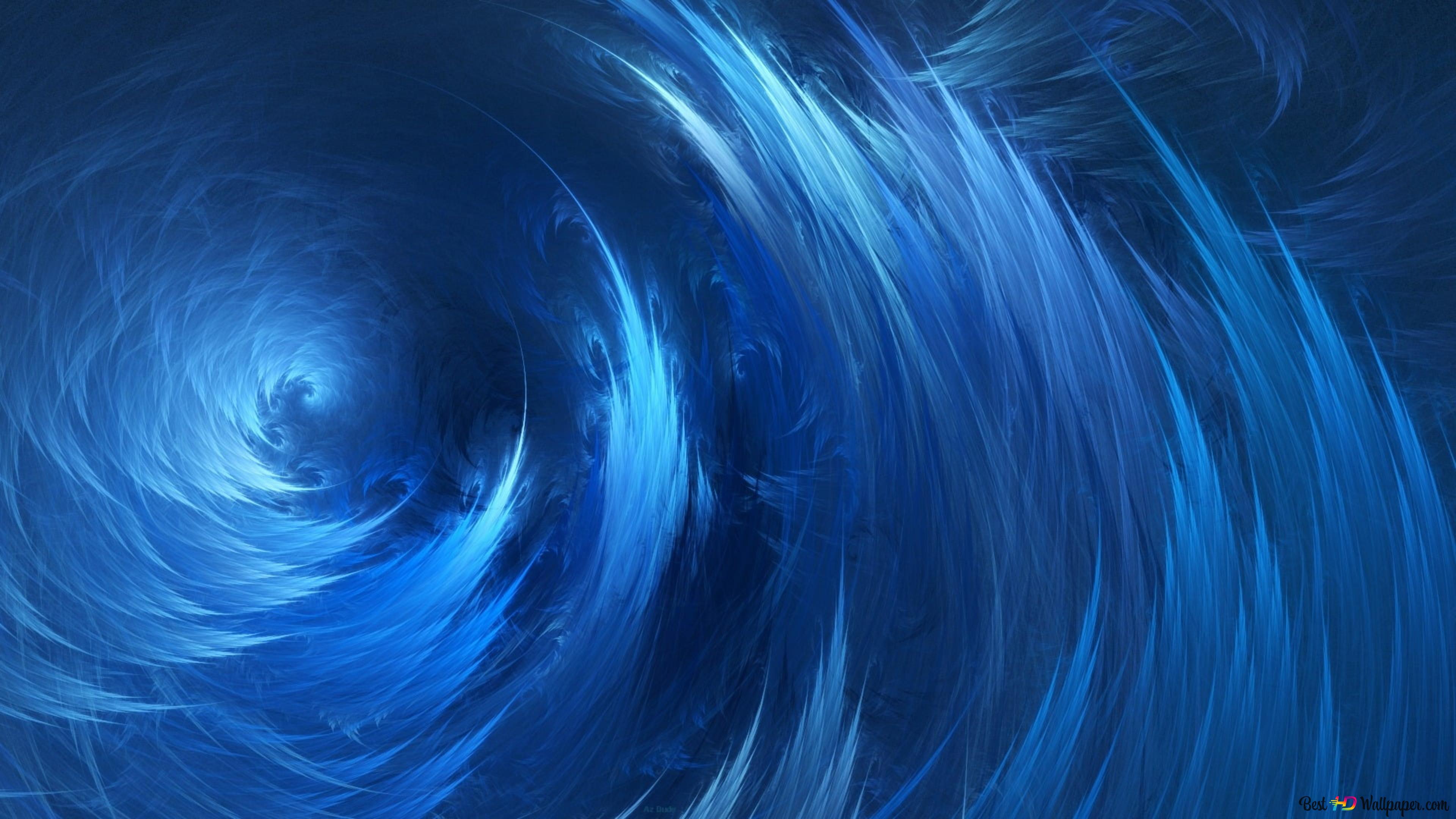 Blue and gray spiral k wallpaper download