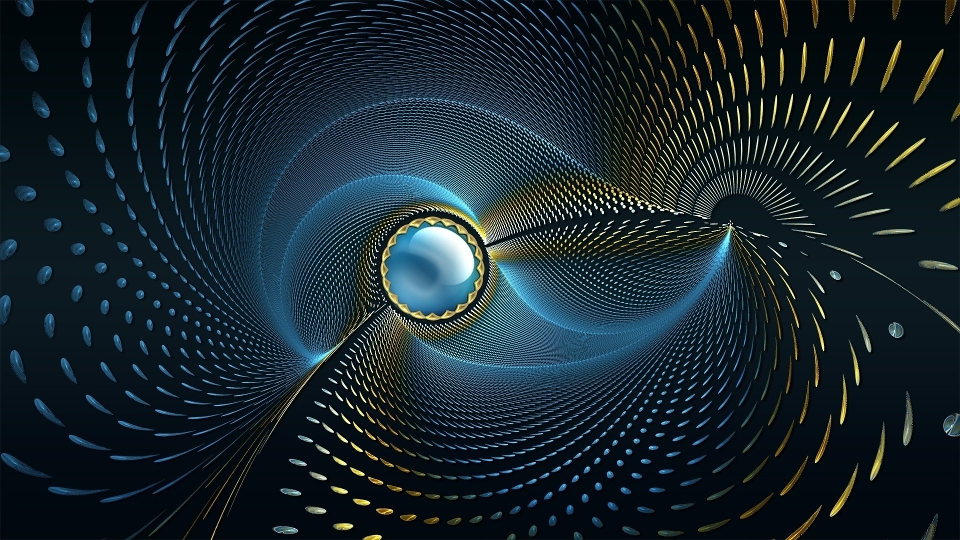 Digital art abstract circle cgi blue background spiral p k k hd wallpapers backgrounds free download rare gallery