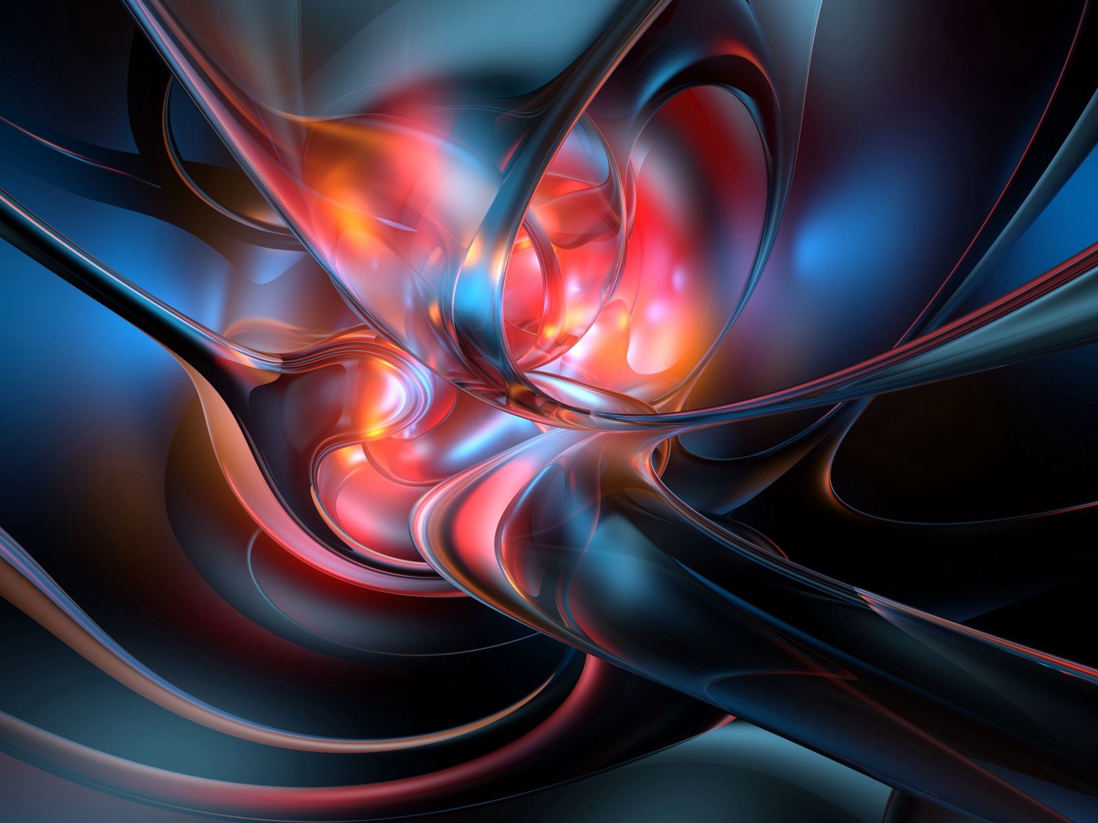 Download wallpaper x abstract blue red spiral standard hd background