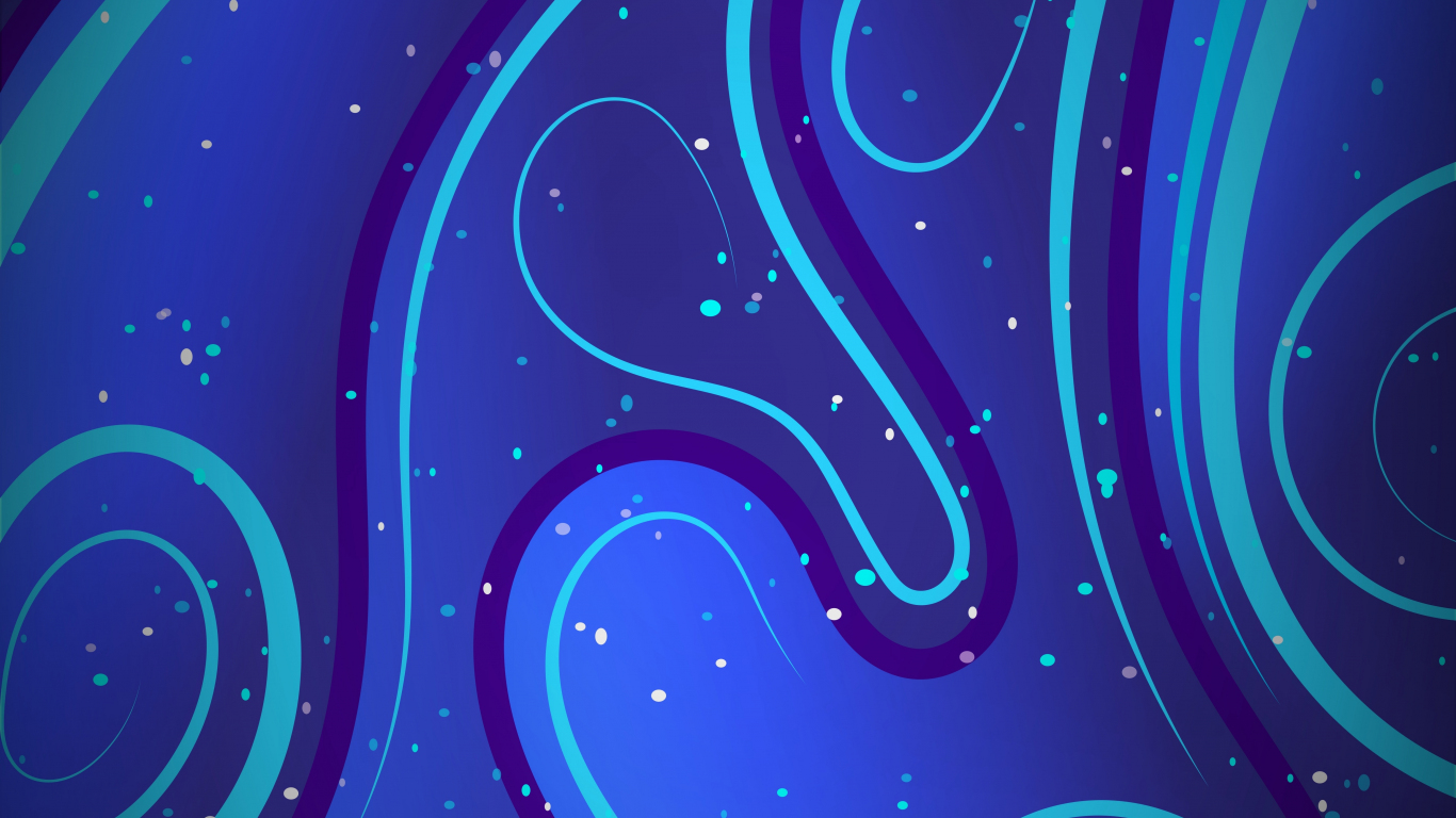 Blue spiral shape blue lines abstract wallpaper background