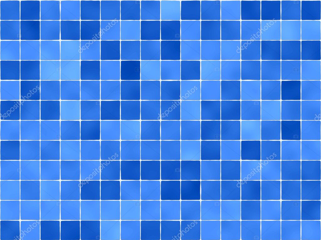 Blue tile background stock photo by chrisroll