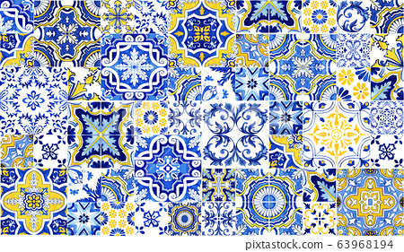 Azulejos tiles wallpaper traditional