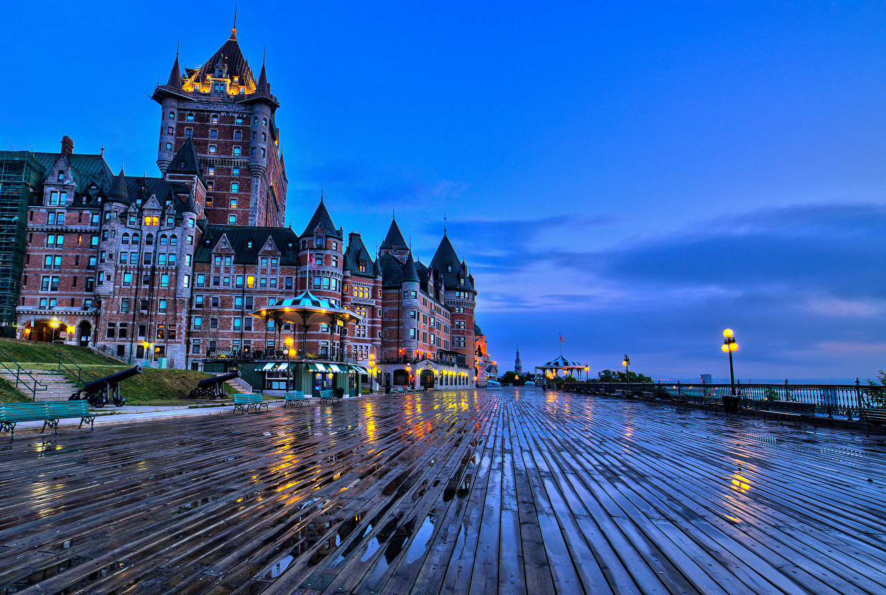 Pictures canada chateau frontenac castle cities boards