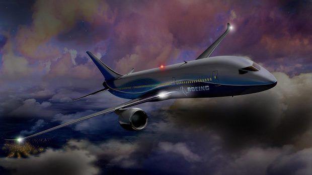 Boeing background for desktop