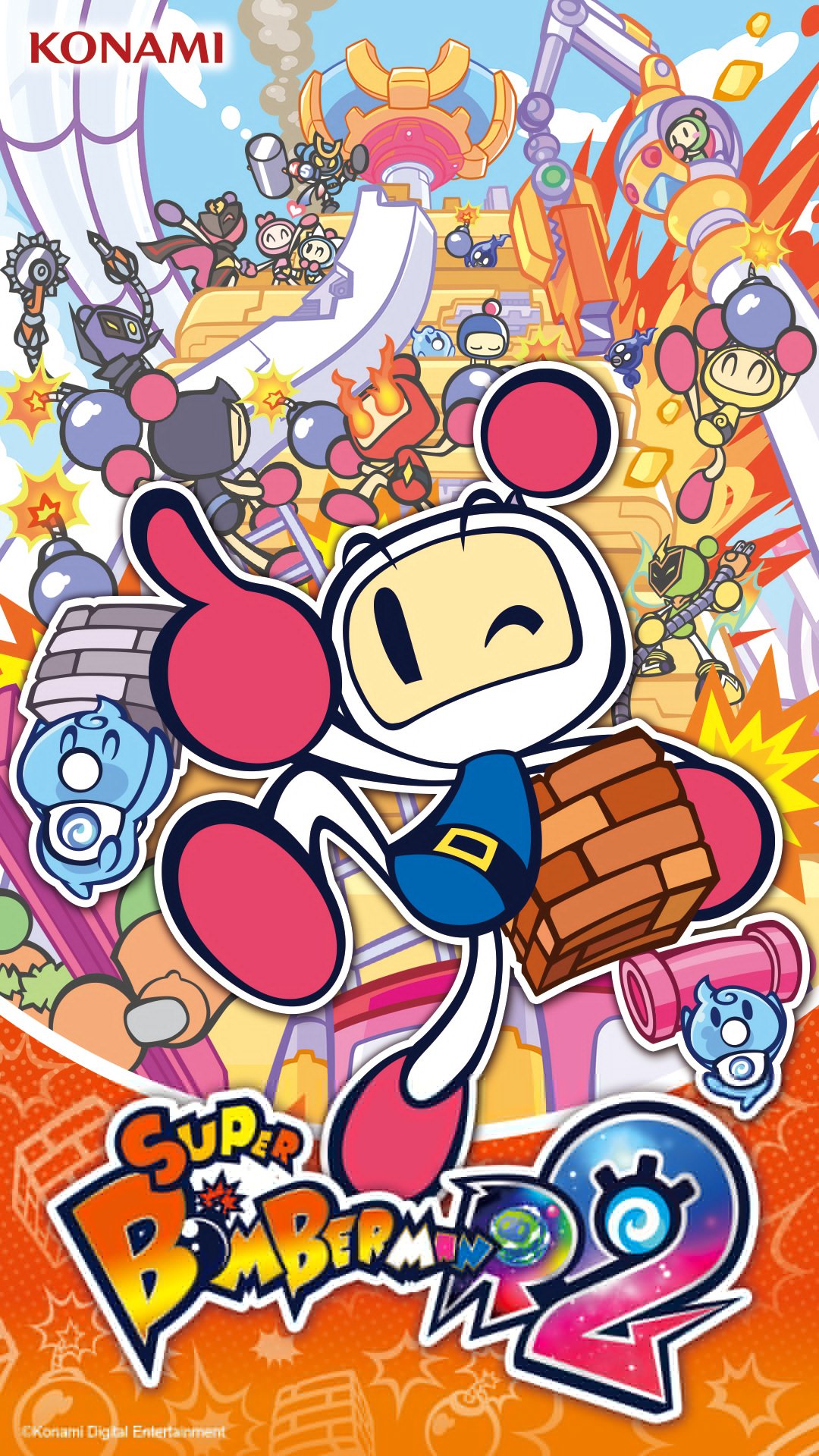 Bomberman official on its wallpaperwednesday ðï save this snazzy official sbr art wallpaper for your phone ð bomberman httpstcofcputjp