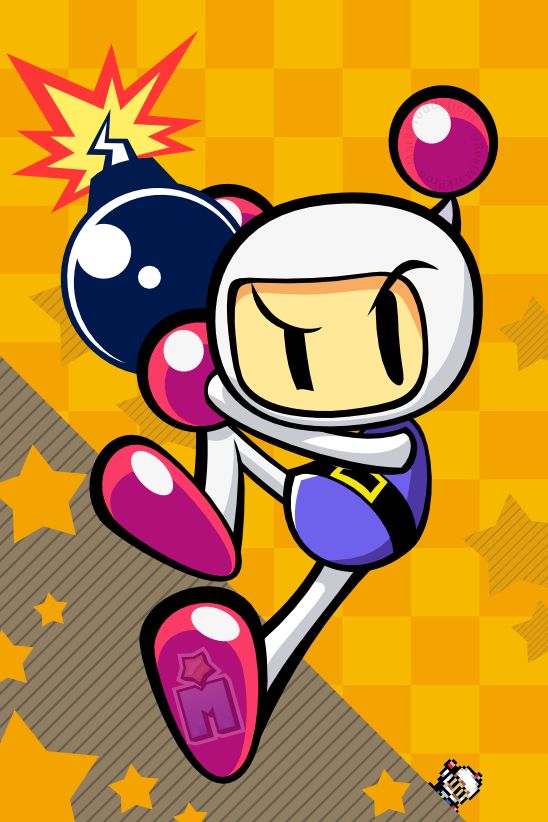 Bomberman fusion remake by markproductions on deviantart bomberman art bomberman retro arcade games