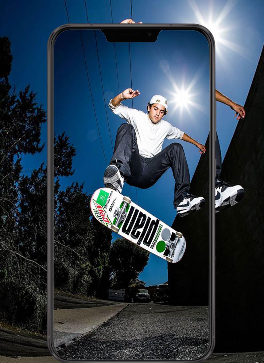 Skateboard wallpaper apk voor android download