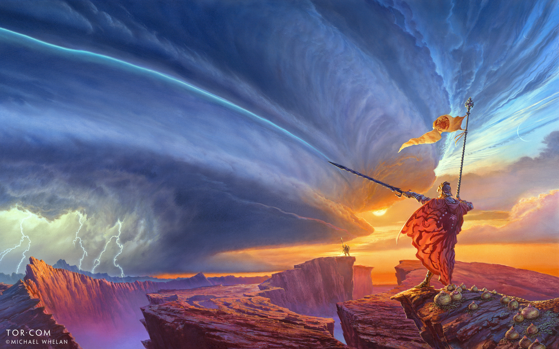 Download wallpapers for brandon sandersons the way of kings illustrated by artist michael whelan