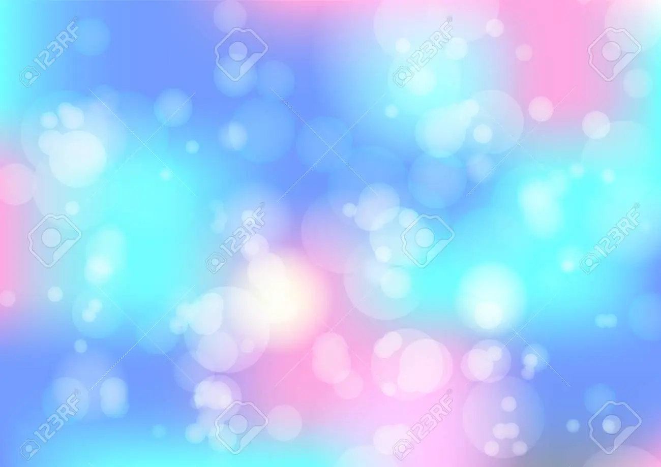 Abstract bright blue and pink bokeh background concept of sky cute light colors wallpaper with blurred blobs effect for ui design web apps wallpaper banner royalty free svg cliparts vectors and stock