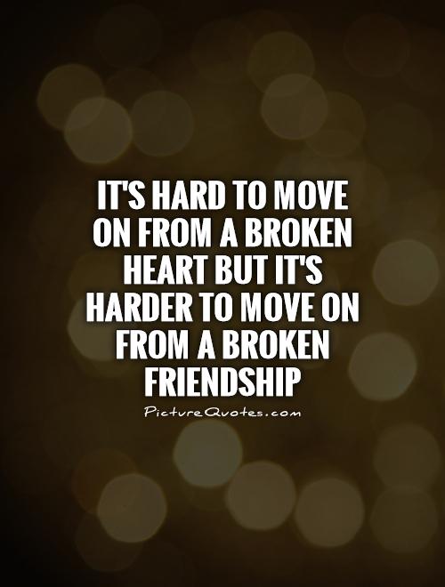 Broken friendship quotes sayings broken friendship picture quotes