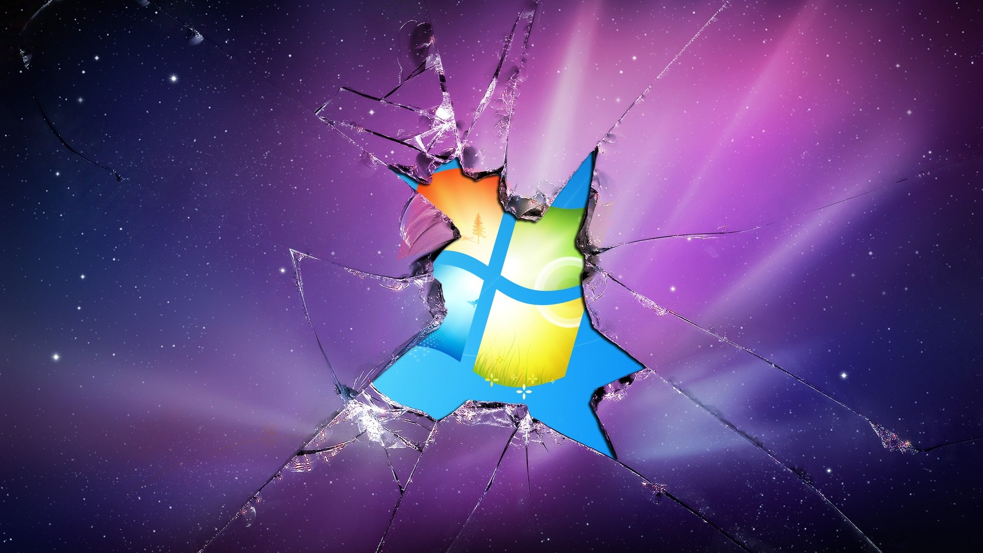 Hd broken cracked screen windows mac