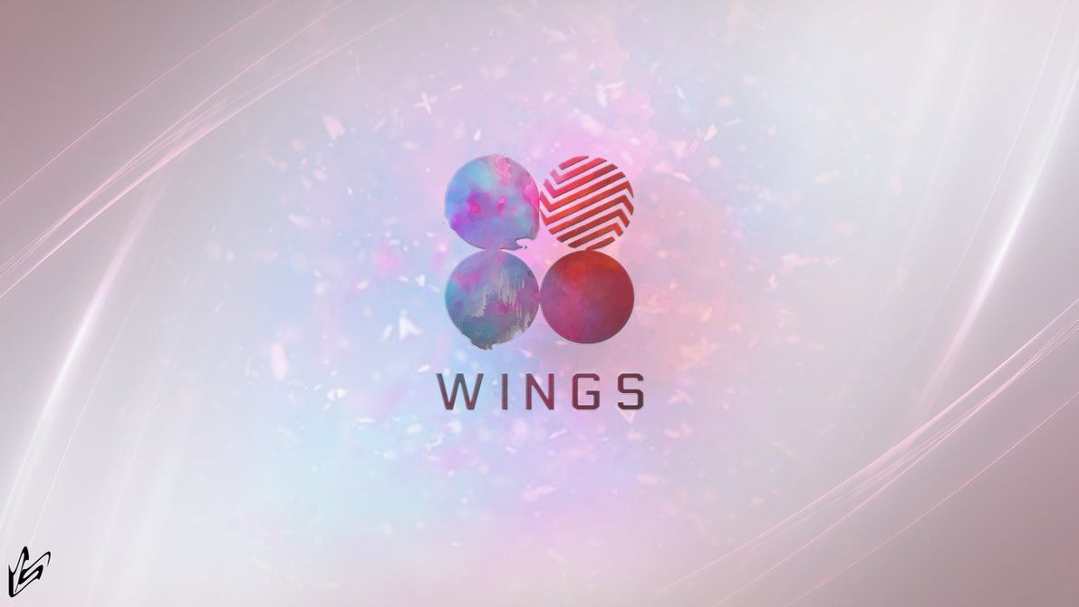 X bts wings logo