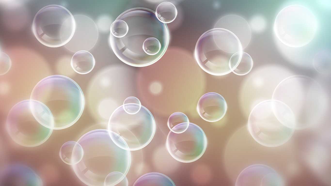 Bubbles wallpaper widescreen