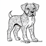 Cane corso coloring pages