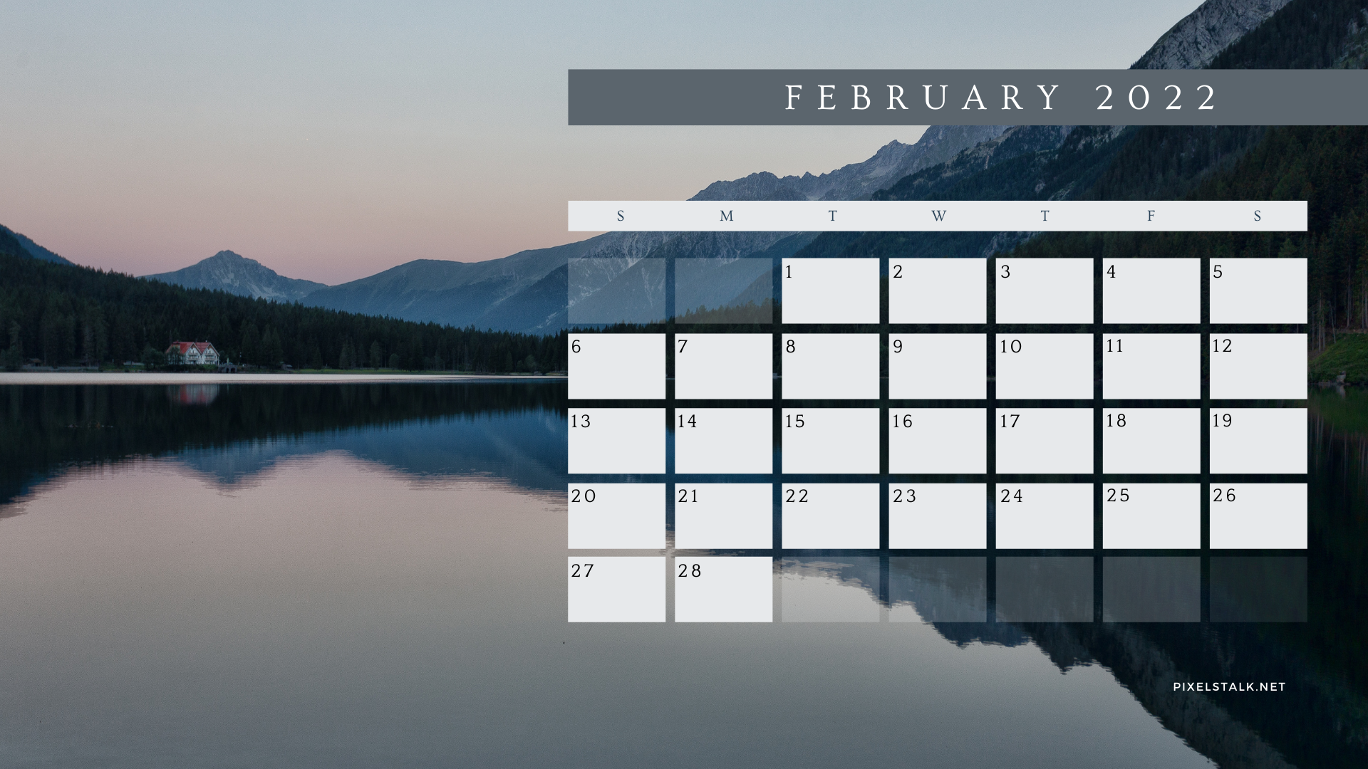 February calendar wallpapers for desktop