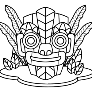 Maya civilization coloring pages printable for free download