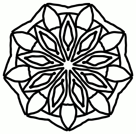 Simple mandala coloring book for anxiety and stress relief radultcoloring