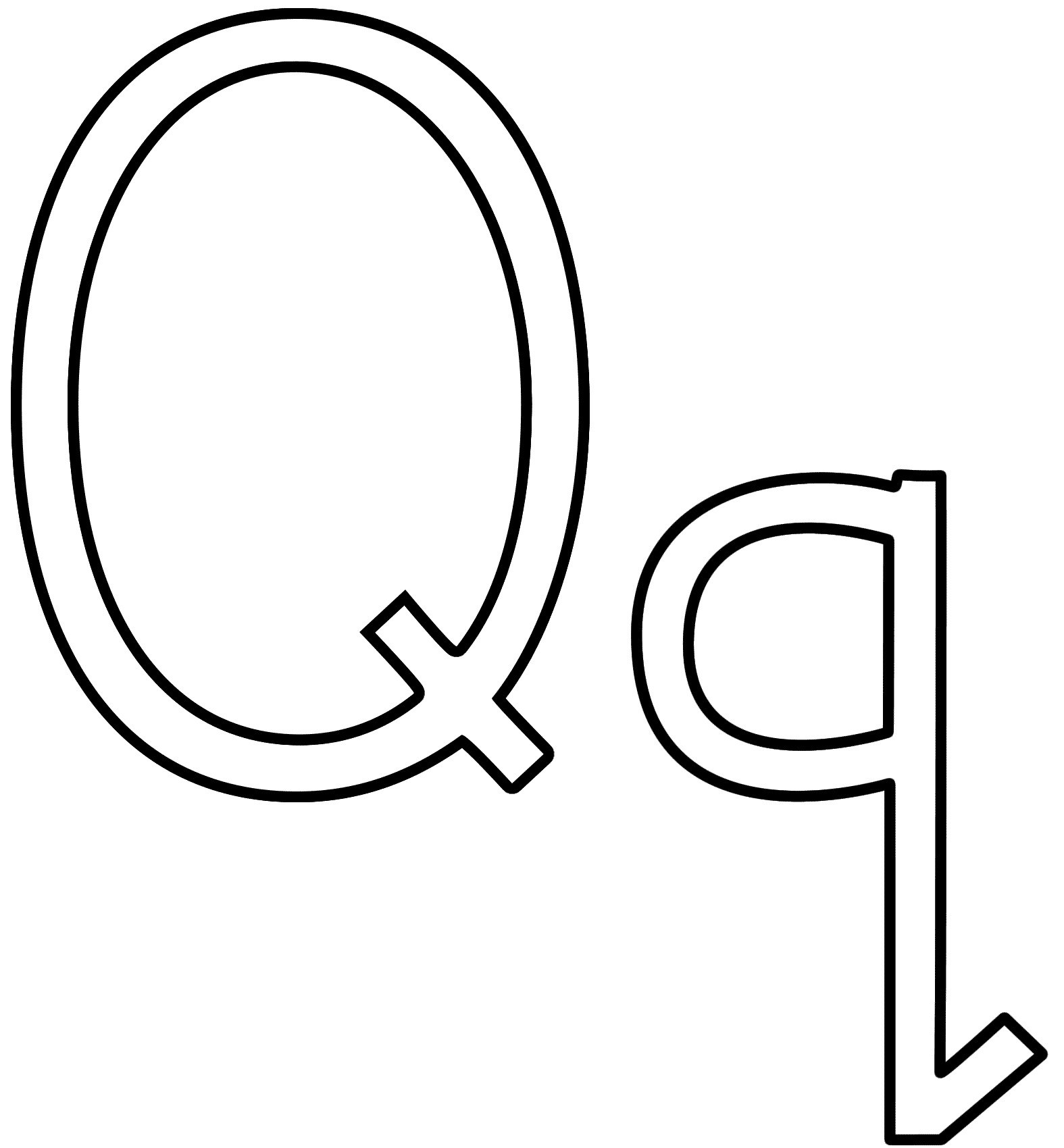 Letter q