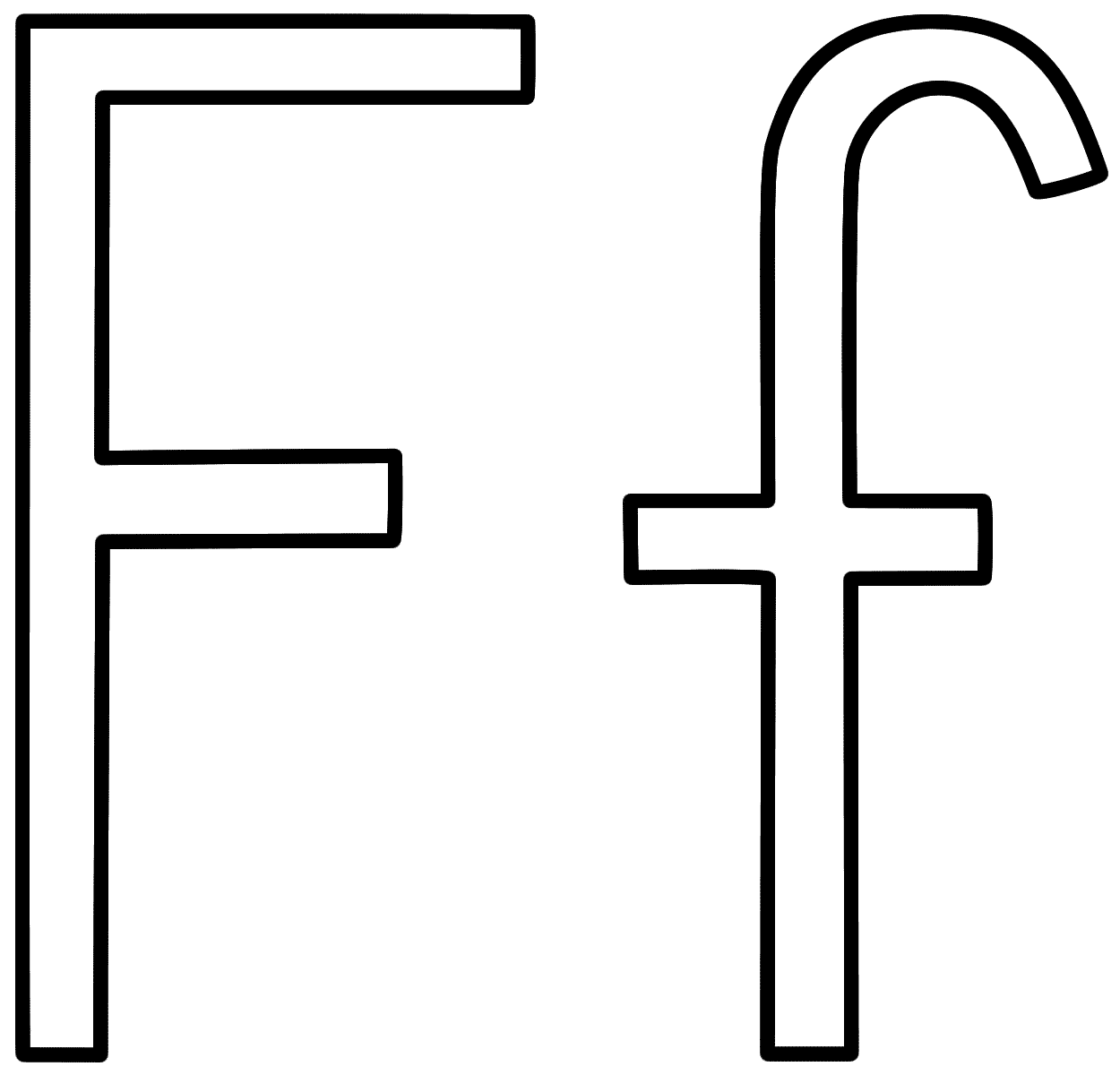 Letter f