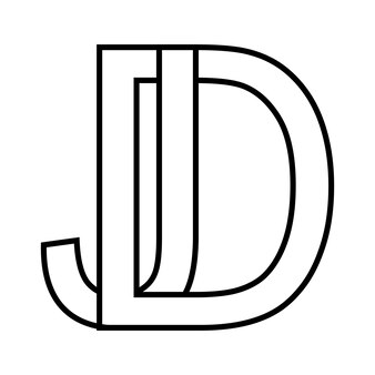 Page letter d monogram images