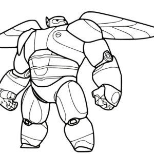 Big hero coloring pages printable for free download