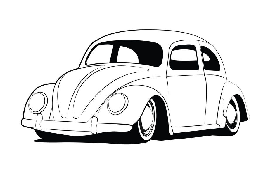 Vw beetle imagenes de vochos carro dibujo dibujos de autos